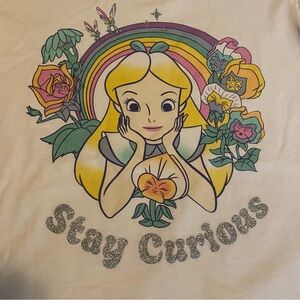 Disney Jumping Beans Alice in Wonderland Tee Girls Size 12